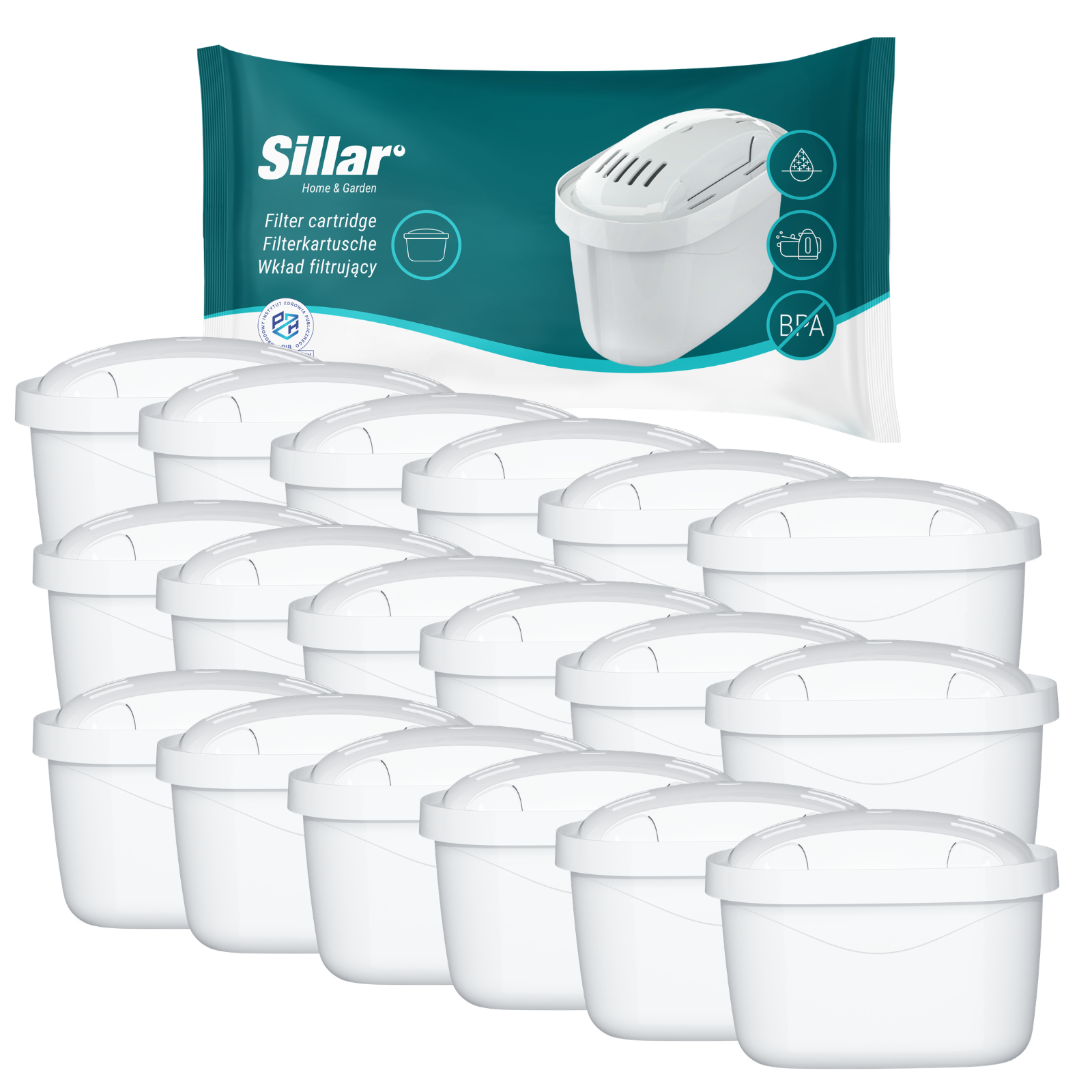 Wasserfilter für Filterkannen
